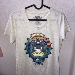My neighbor Totoro size s women’s graphic t shirt light gray